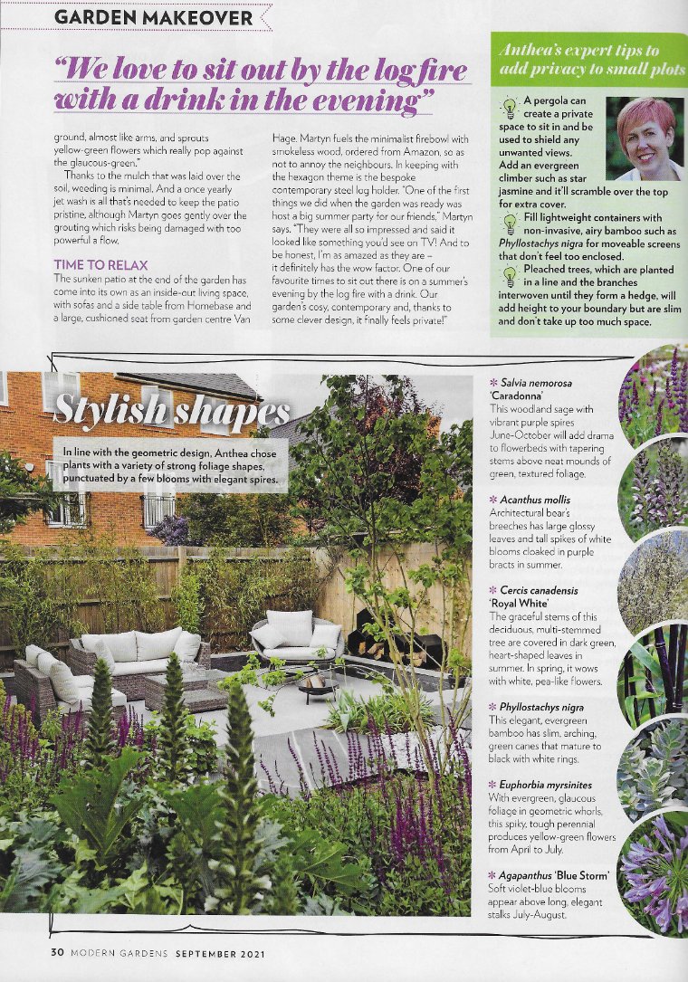 Modern Gardens - Sept 2021